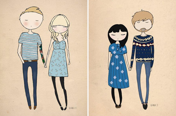 blanka-biernat-couples-illustration-custom-wedding-stationery-invitation2