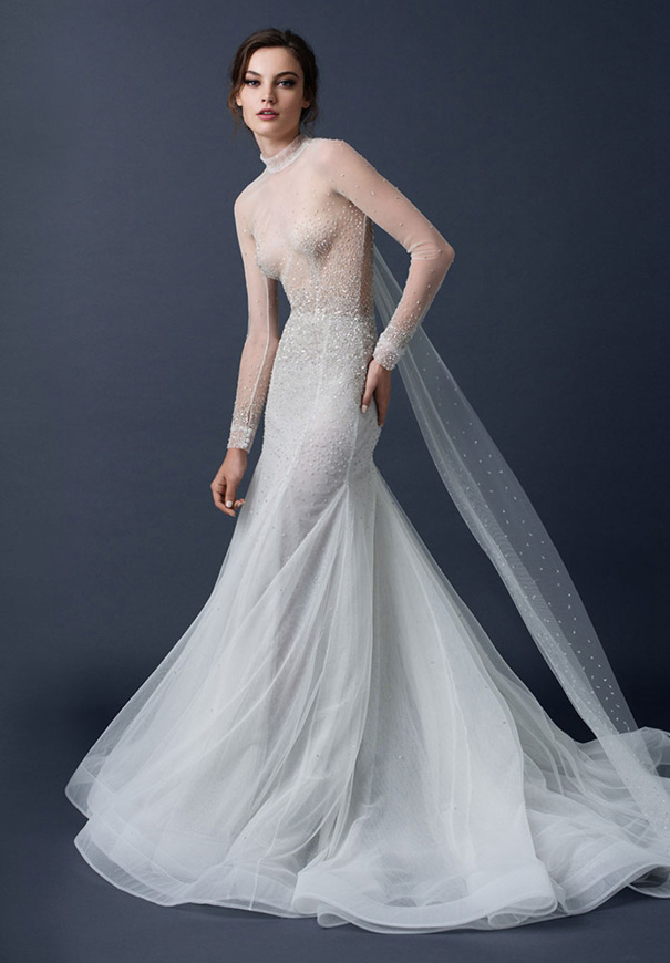 paolo-sebasion-AW15-the-sleeping-garden-blush-gold-bronze-bridal-gown-wedding-dress-violet-purple16