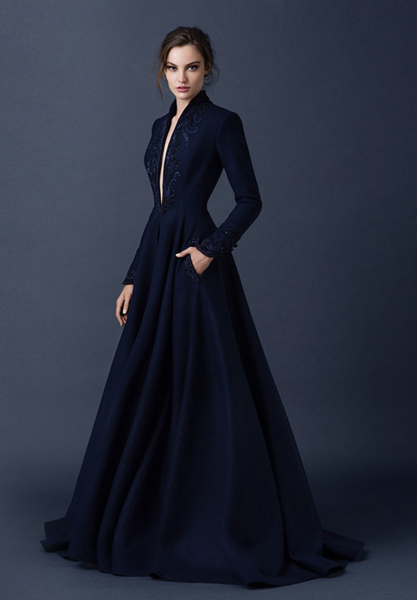 paolo-sebasion-AW15-the-sleeping-garden-blush-gold-bronze-bridal-gown-wedding-dress-violet-purple9