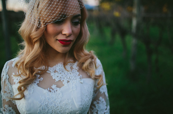 vintage-retro-inspired-short-lace-full-skirt-bride-wedding-dress31