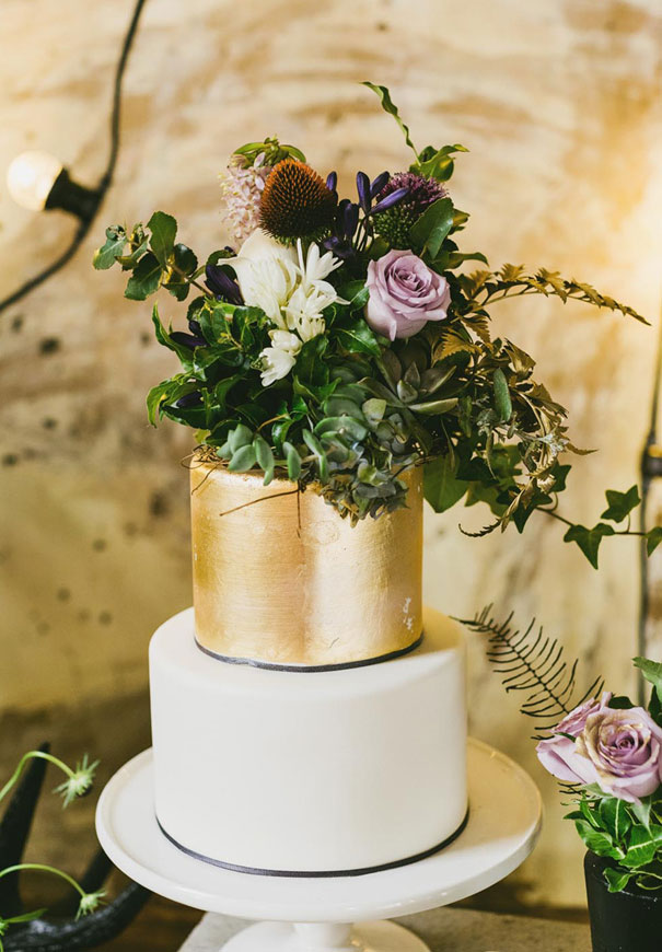 gold-bronze-copper-industrial-warehouse-wedding-bridal-inspiration-Hope-and-lace9