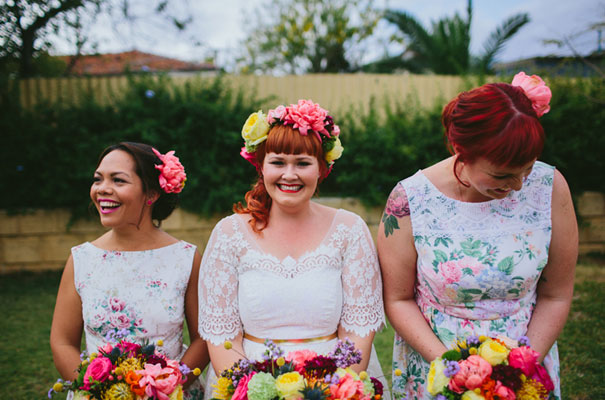 bright-wedding-bridal-flowers-colourful-ribbons-diy-short-wedding-dress11