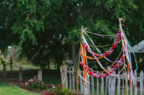 bright-wedding-bridal-flowers-colourful-ribbons-diy-short-wedding-dress13