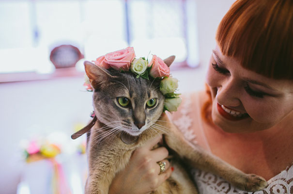 bright-wedding-bridal-flowers-colourful-ribbons-diy-short-wedding-dress8