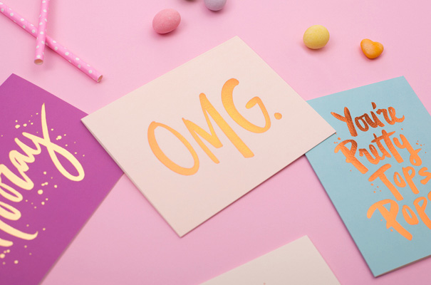 fox-and-fallow-gold-foil-gift-cards-wedding-hooray-congrats5