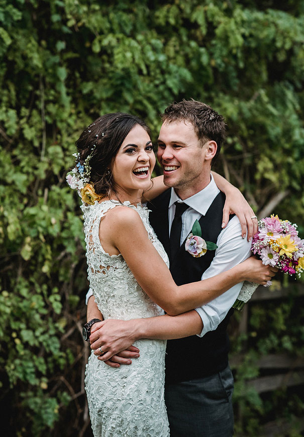 WA-backyard-wedding-wild-daisies-purple-yellow3