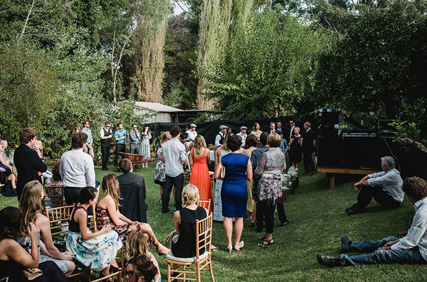 backyard-wedding-wild-daisies-purple-yellow12