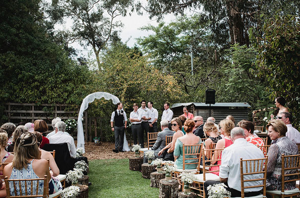 backyard-wedding-wild-daisies-purple-yellow7