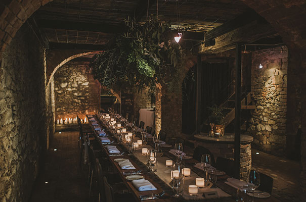 polkadot-bride-wedding-dress-dark-romantic-wedding-venue-table-styling27