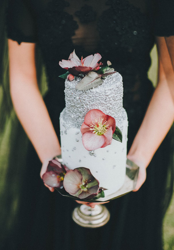 black-wedding-dress-red-flowers-white-horse-floral-crown11