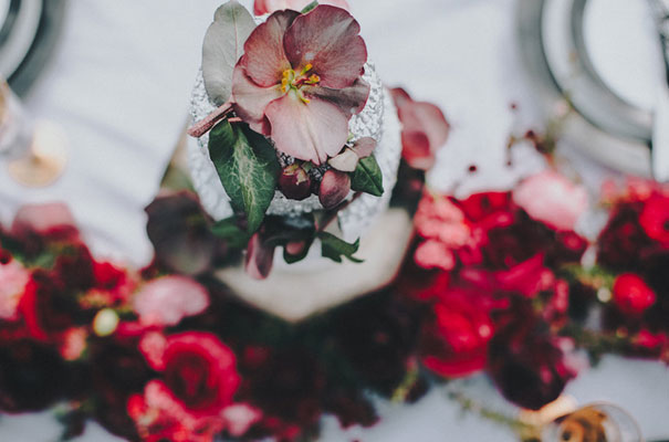 cool-black-wedding-dress-red-flowers-white-horse-floral-crown413