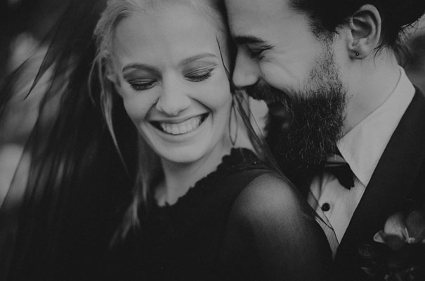 cool-black-wedding-dress-red-flowers-white-horse-floral-crown42