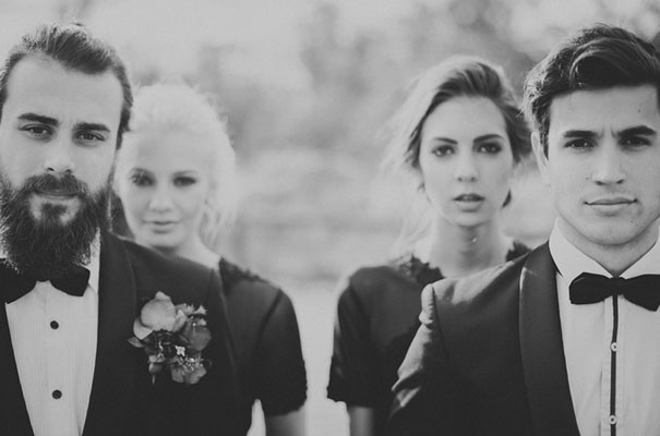 cool-black-wedding-dress-red-flowers-white-horse-floral-crown47